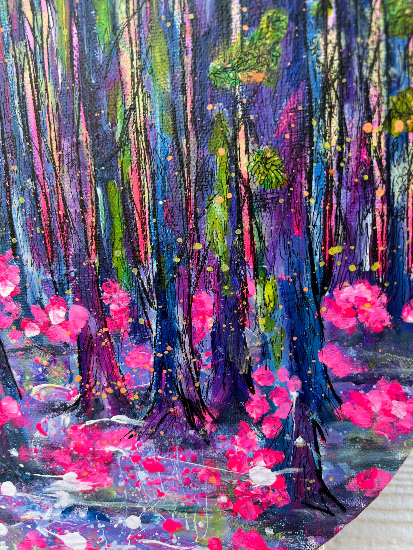 Pink Parallel Forest